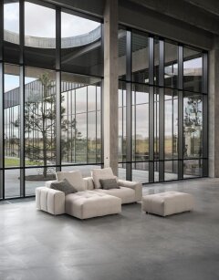 Narożnik w stylu skandynawskim GAMBIT FURNINOVA