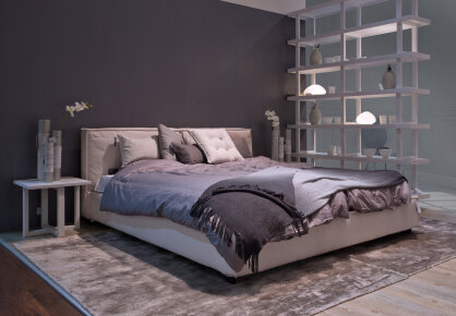Łóżko tapicerowane w stylu skandynawskim Vesta FURNINOVA od 3159zł