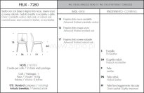 Krzesło FELIX firmy Tonin Casa  - 4