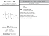 Krzesło MADELEINE firmy Tonin Casa - 6