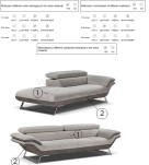 italienisches Sofa Corsica - 10