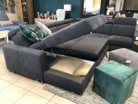 Nowoczesny duży narożnik Carrera XL - 10