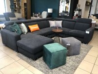 Nowoczesny duży narożnik Carrera XL - 6