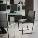 Krzesło Kate firmy Cattelan Italia - nowoczesne i wygodne, w opcji z podłokietnikami