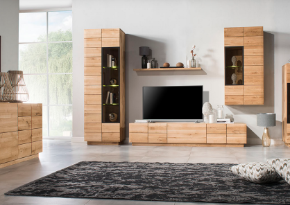Drewniane meble do salonu